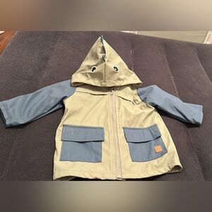 Kids Shark Raincoat with Hood